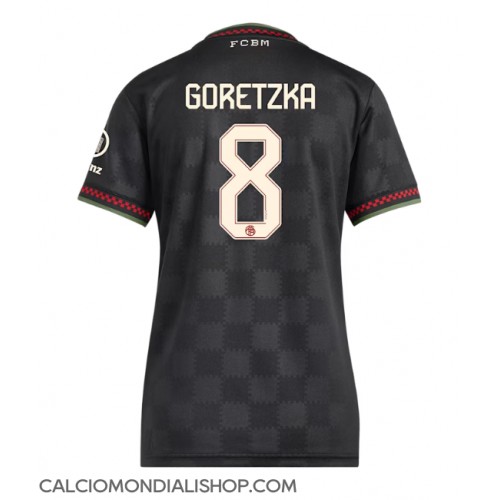 Maglie da calcio Bayern Munich Leon Goretzka #8 Terza Maglia Femminile 2025-26 Manica Corta